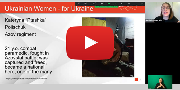 Ukrainian Women’s Leadership Under Fire (Women Deliver 2023)